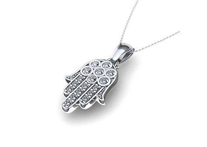 White Gold Plated | Fashion Pendants